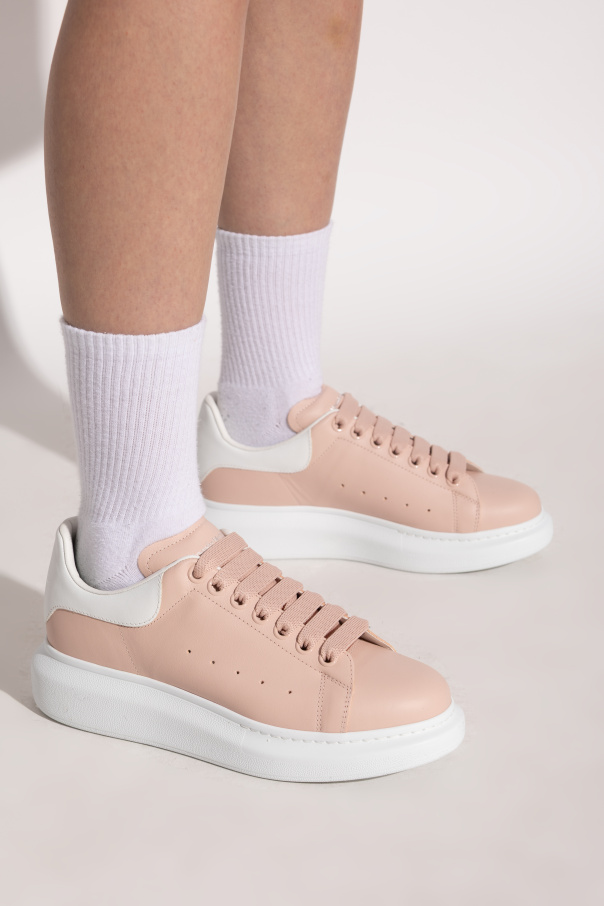 【Alexander McQueen】SNEAKER S.RUBBER◆553770WIAIH White Sports shoes with logo Alexander McQueen - Vitkac AS